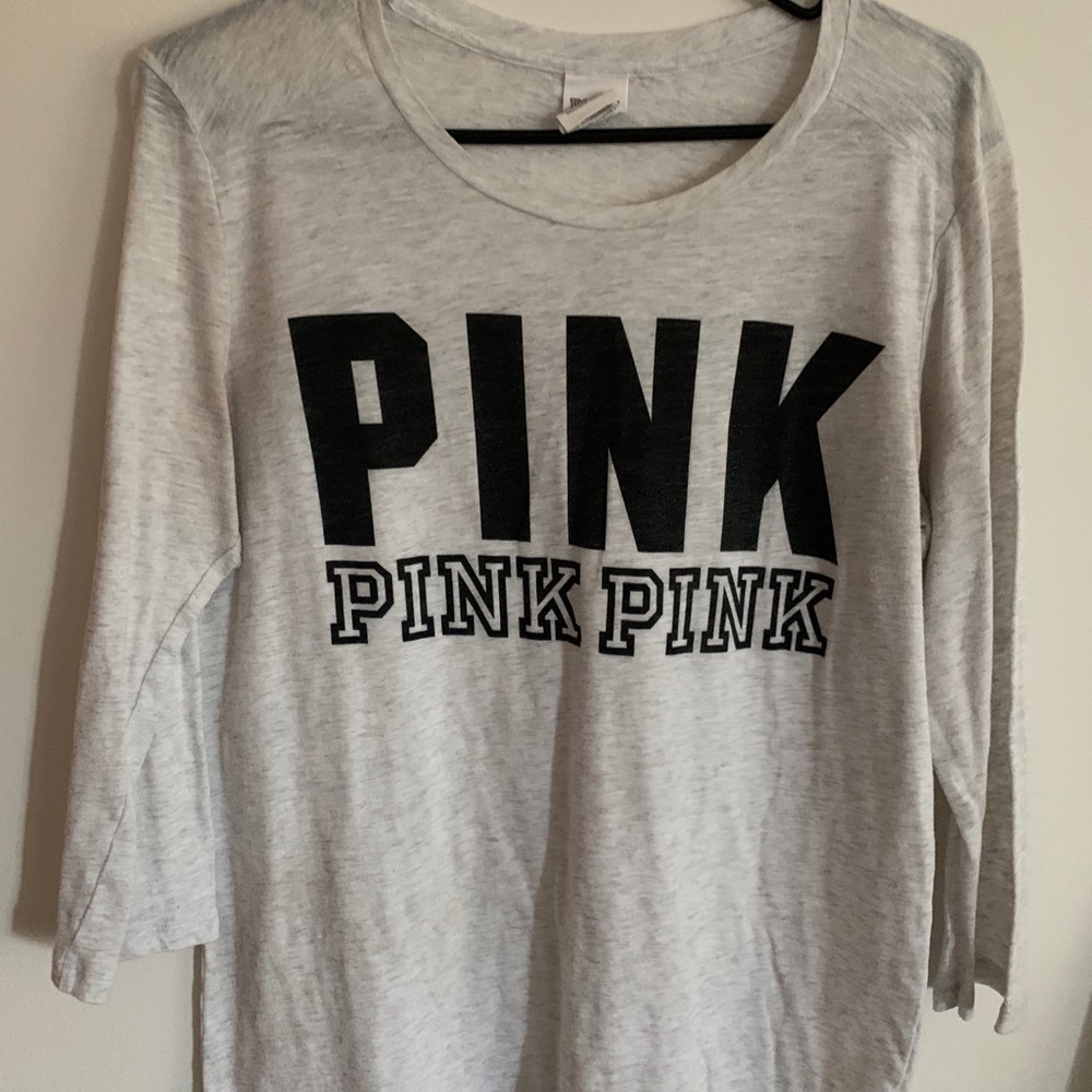 PINK 3/4 Sleeve Shirt